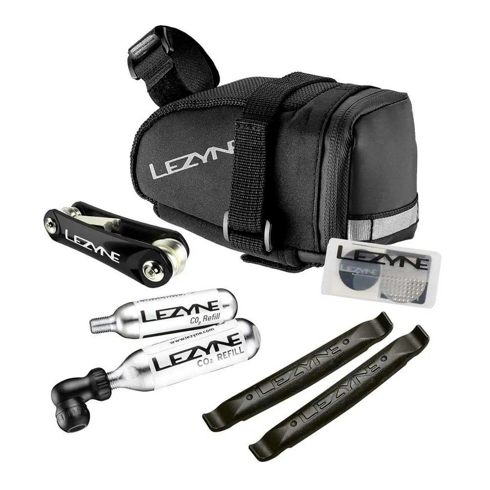 Lezyne Medium Caddy Co2 Kit tool saddle bag