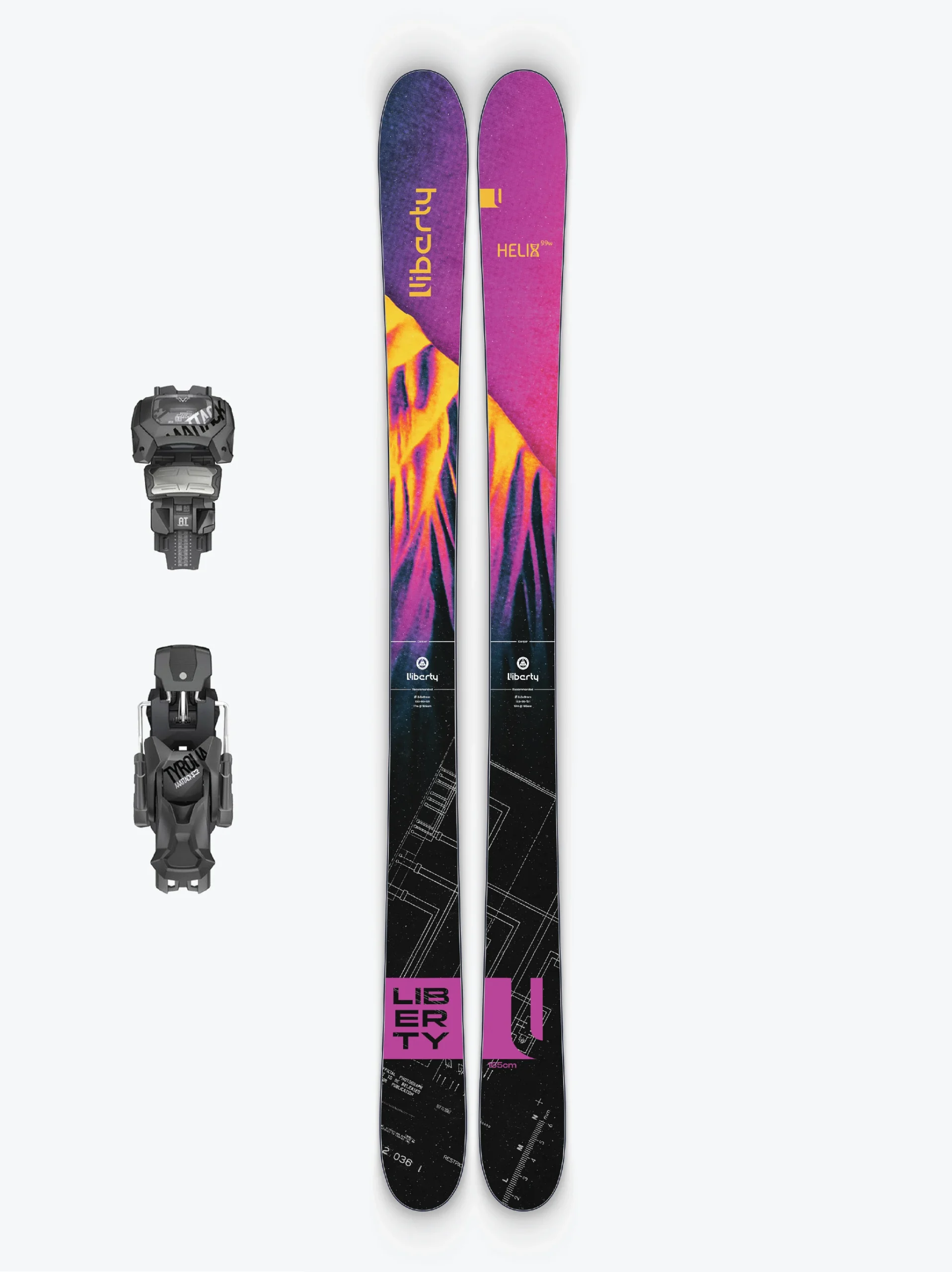 Liberty Skis Helix 99w - 2025 (Demo)