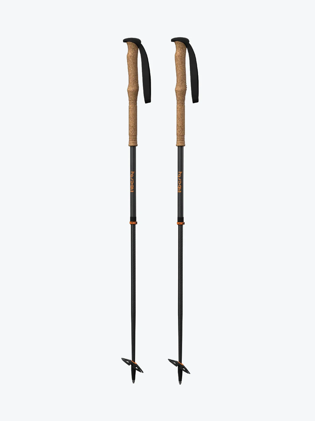 Liberty Skis Ultralight Adjustable Carbon Ski Poles