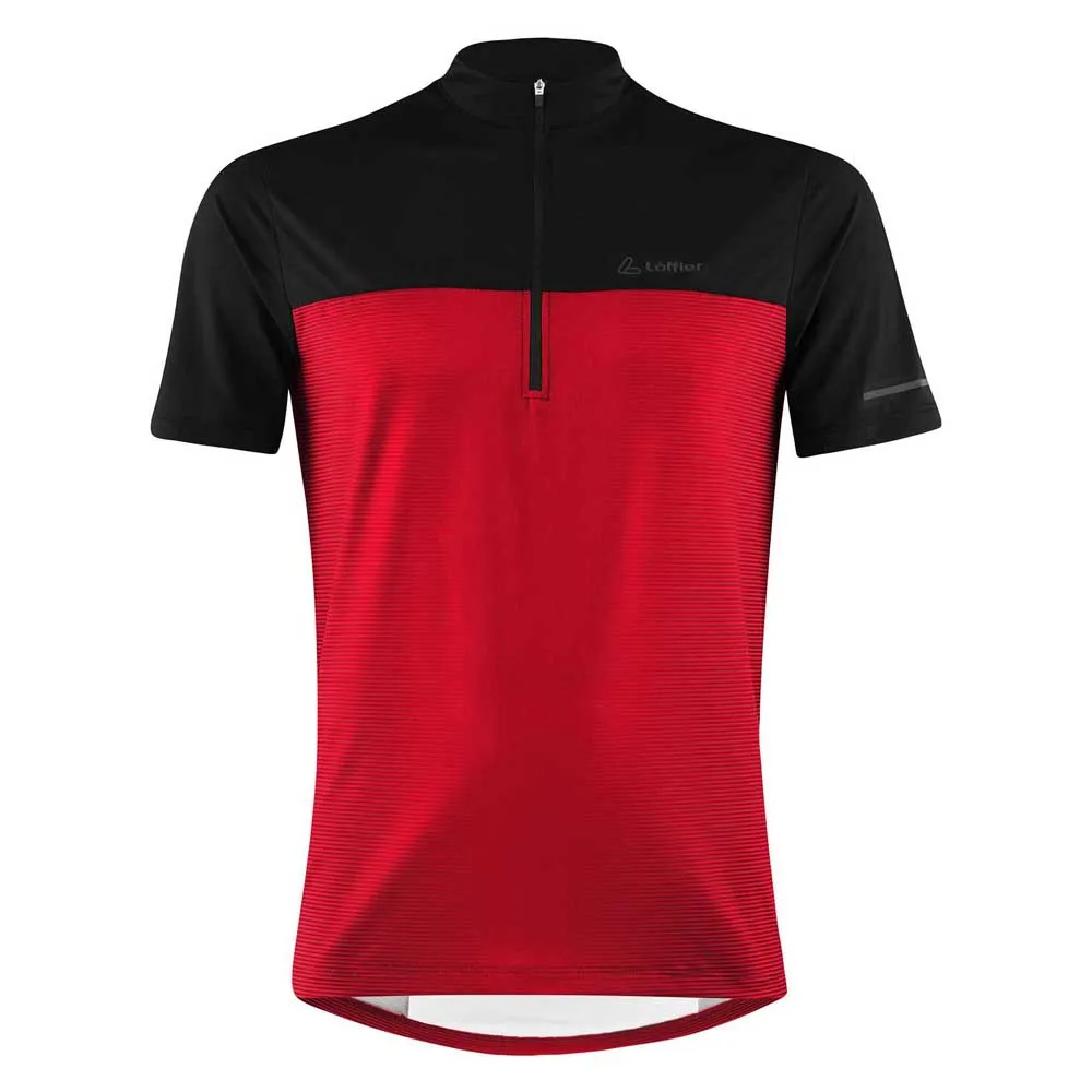 Loeffler Half Zip Glow short sleeve jersey