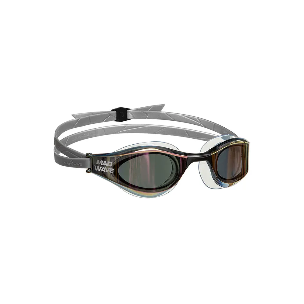 Madwave Aqua Fusion Rainbow Mirror Swimming Goggles