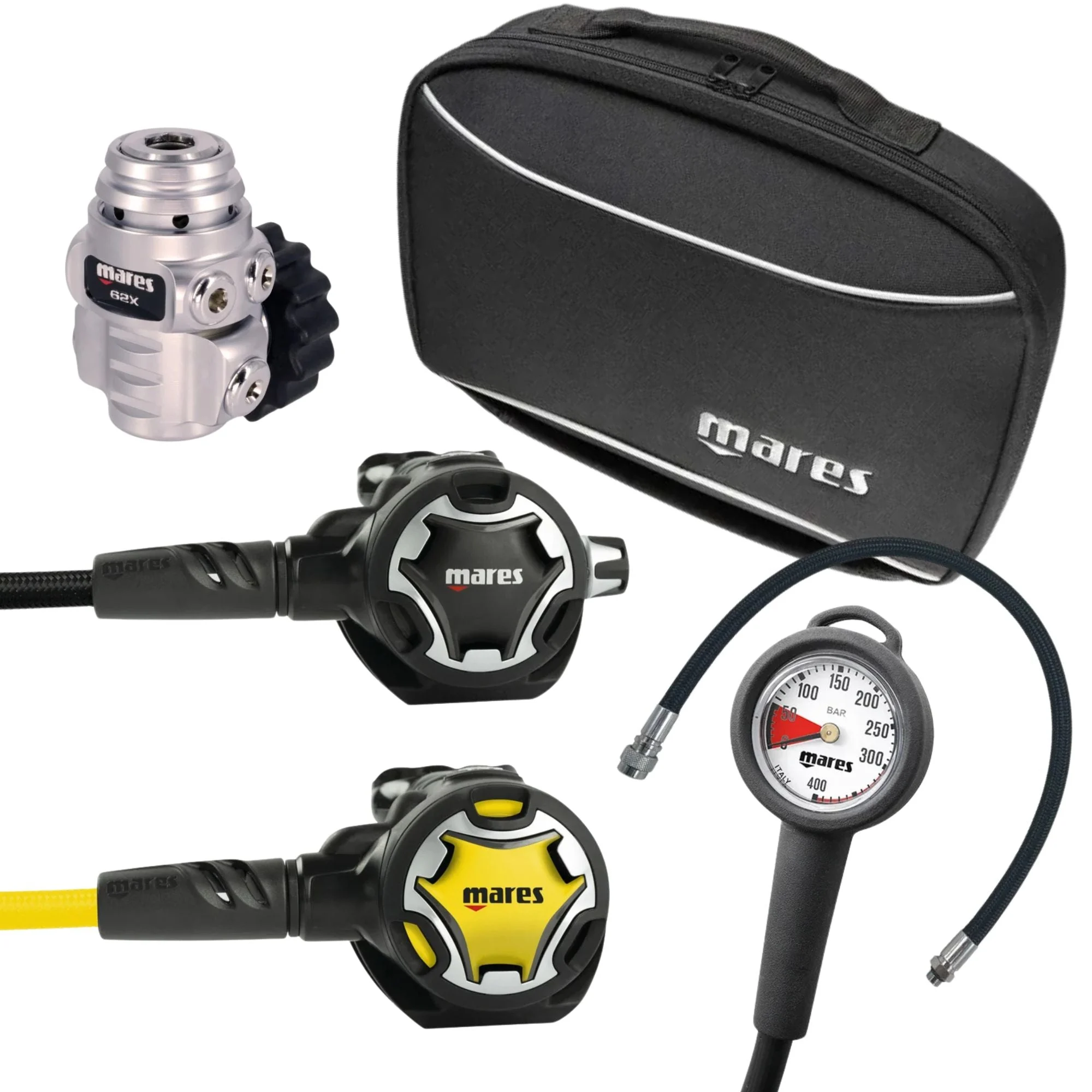 Mares Dual ADJ 62X Performance Regulator Set