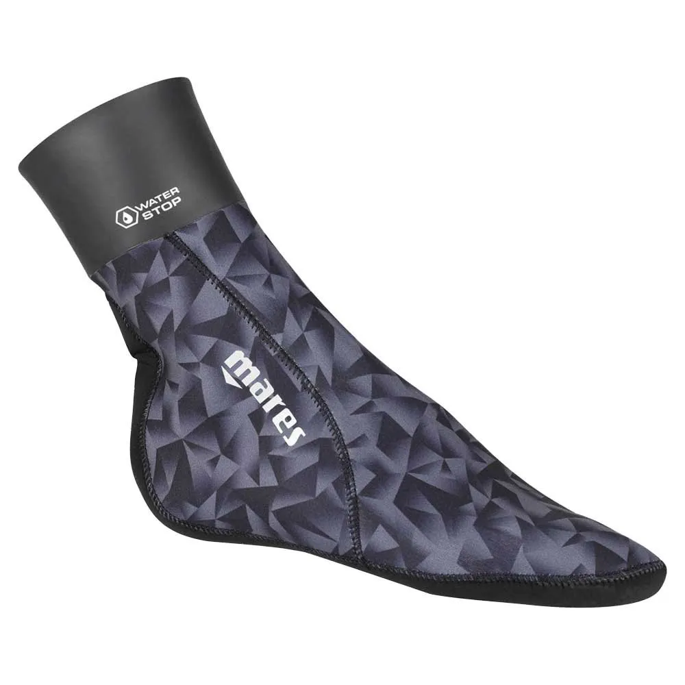Mares Pure Passion Polygon Black 3/5 mm Spearfishing booties
