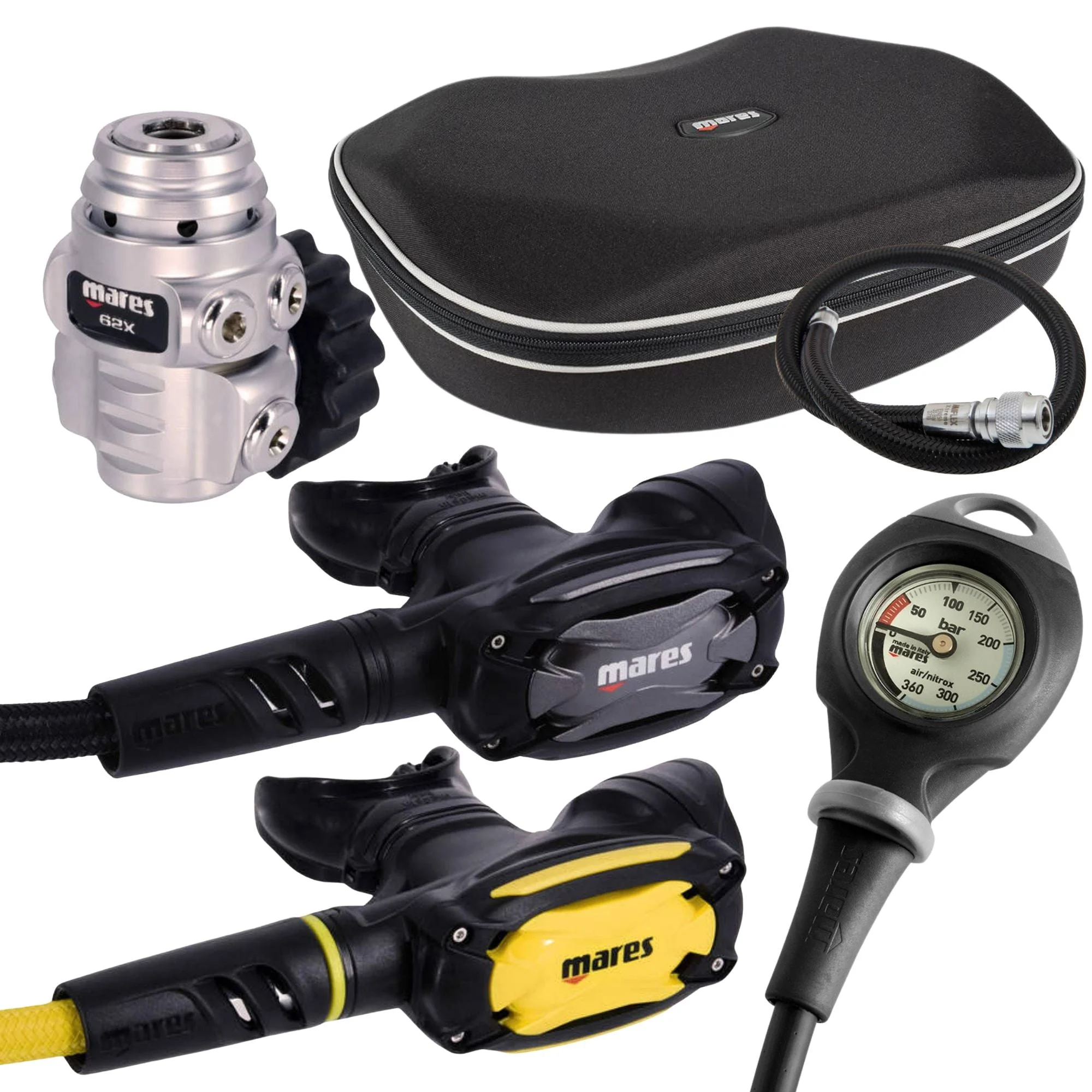 Mares SXS and Mission 1 SPG Lightweight Regulator Bundle