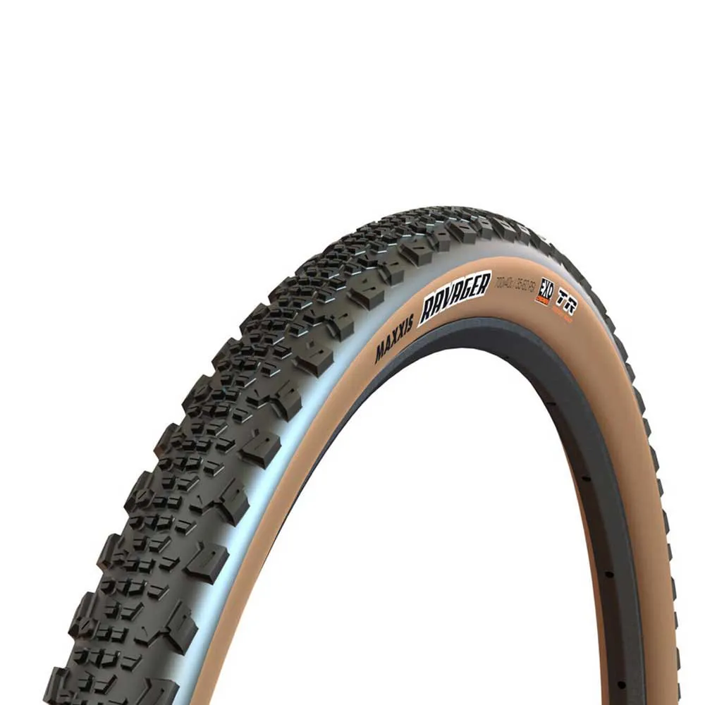 Maxxis Ravager EXO TR Tanwall 60Tpi Tubeless 700C x 50 gravel tyre