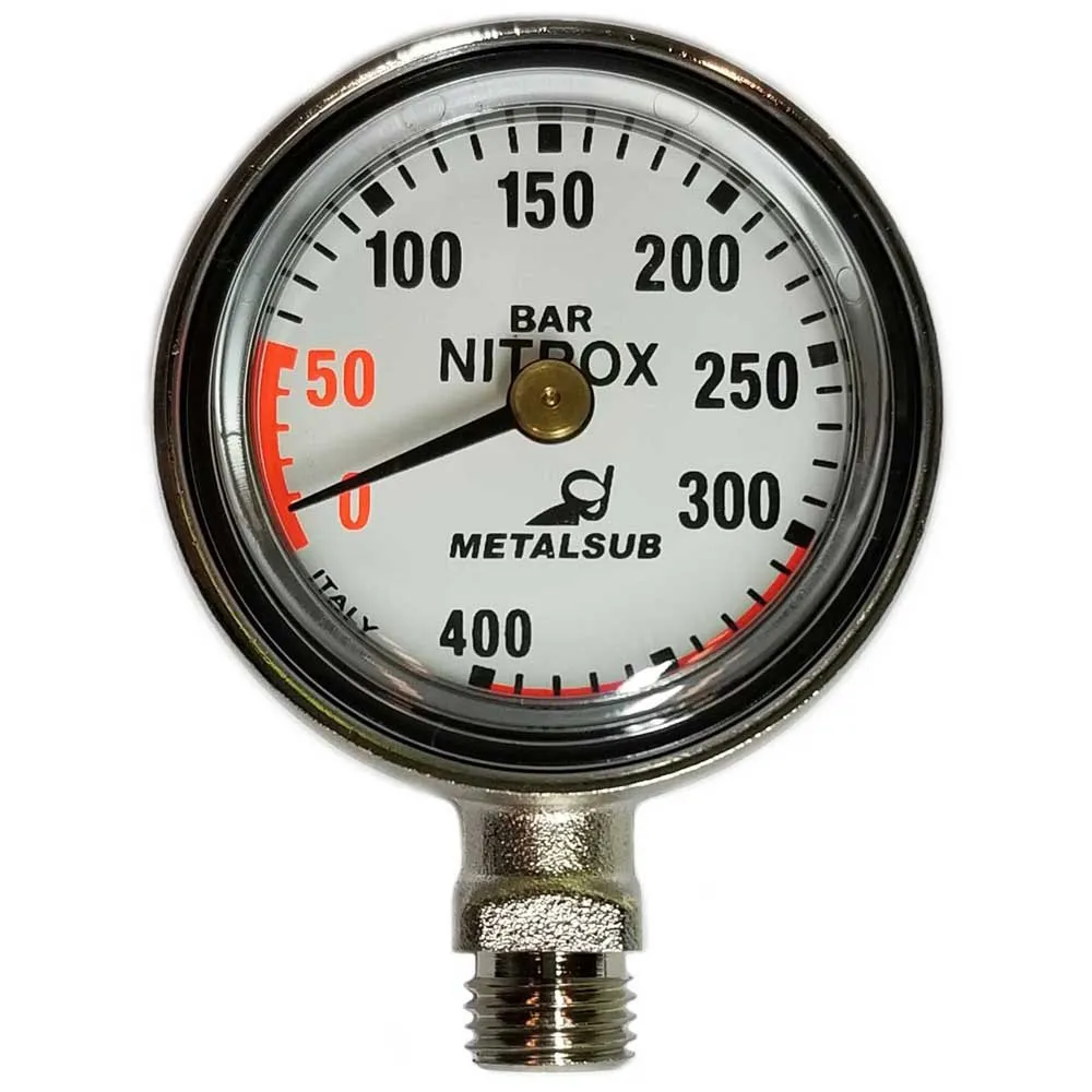 Metalsub Nitrox pressure gauge 50 mm