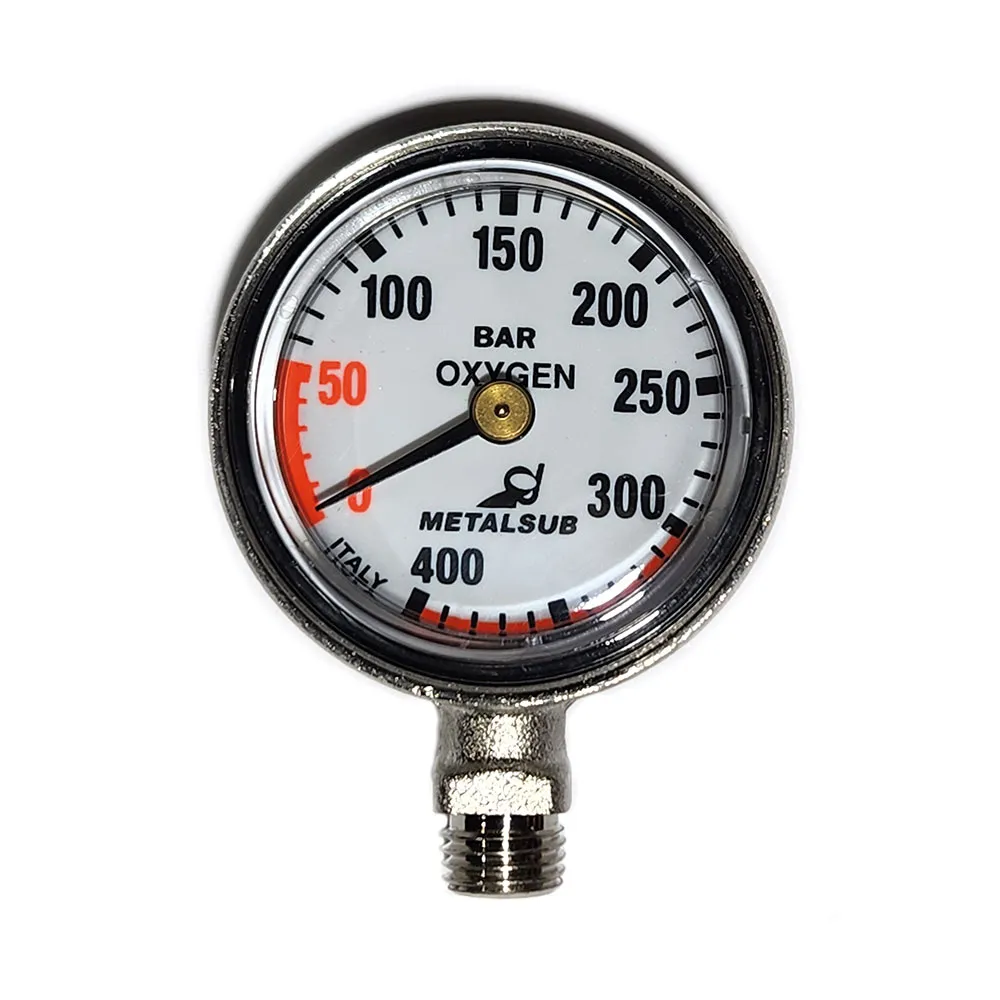 Metalsub Oxygen pressure gauge capsule 50 mm