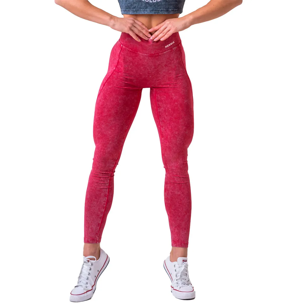 Nebbia Washed high waisted legacy 777 leggings