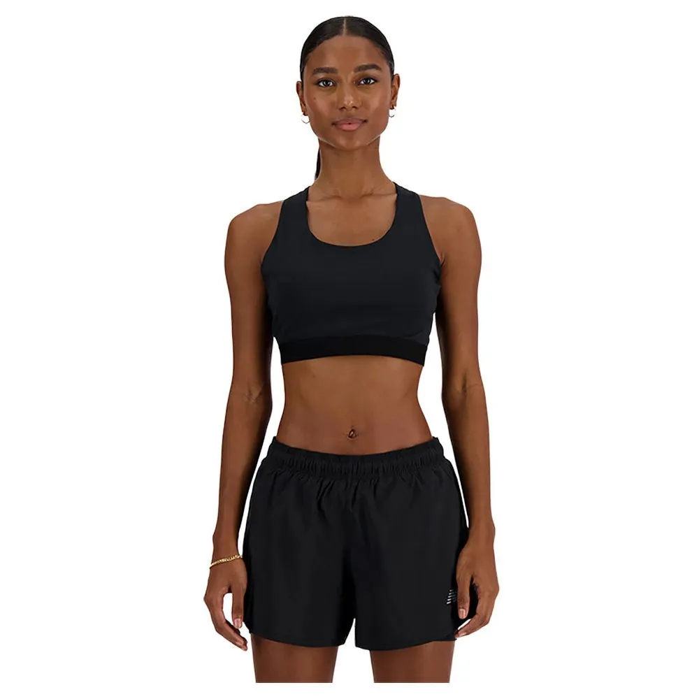 New Balance Sleek Medium Support Pocket Medium Impact Sports Bra