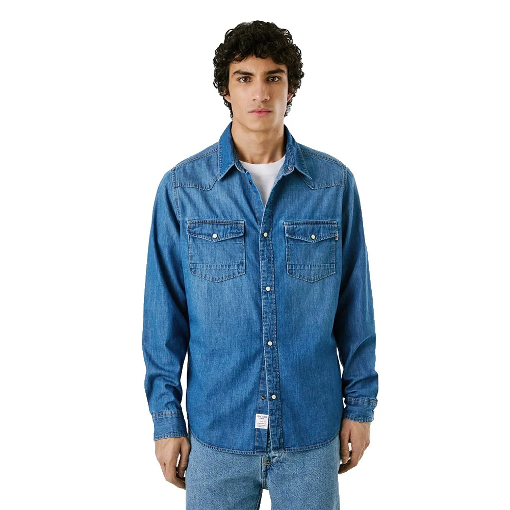 Pepe Jeans Denim Regular long sleeve shirt
