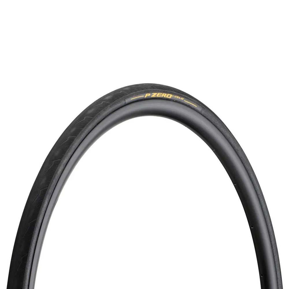 Pirelli P ZERO™ Velo TechBELT 320 TPI YellowSOFT Tubular 700C x 25 road tyre