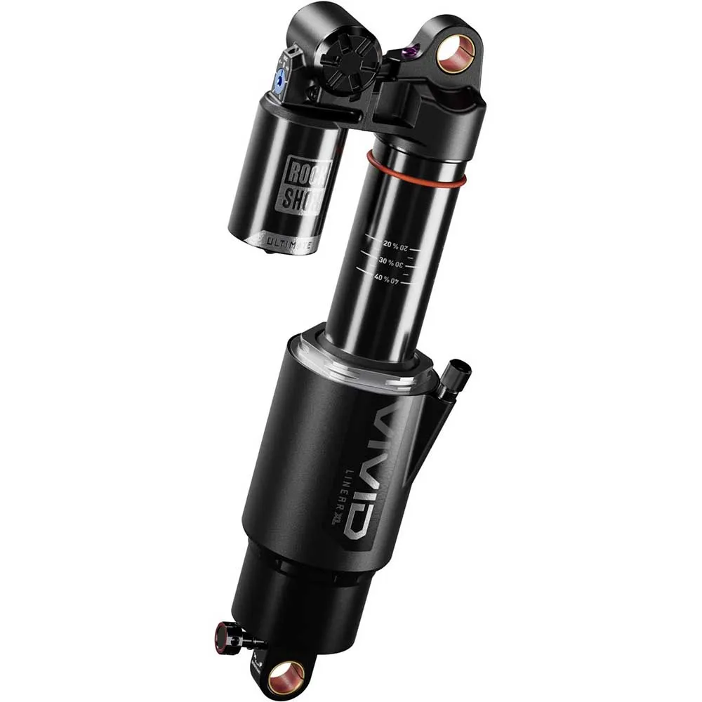 RockShox Vivid Ultimate DH RC2 LinearXL Air 2 Tokens Reb55/Comp34 Adj Hydraulic Bottom Out Standard Trunnion D1 shock absorber