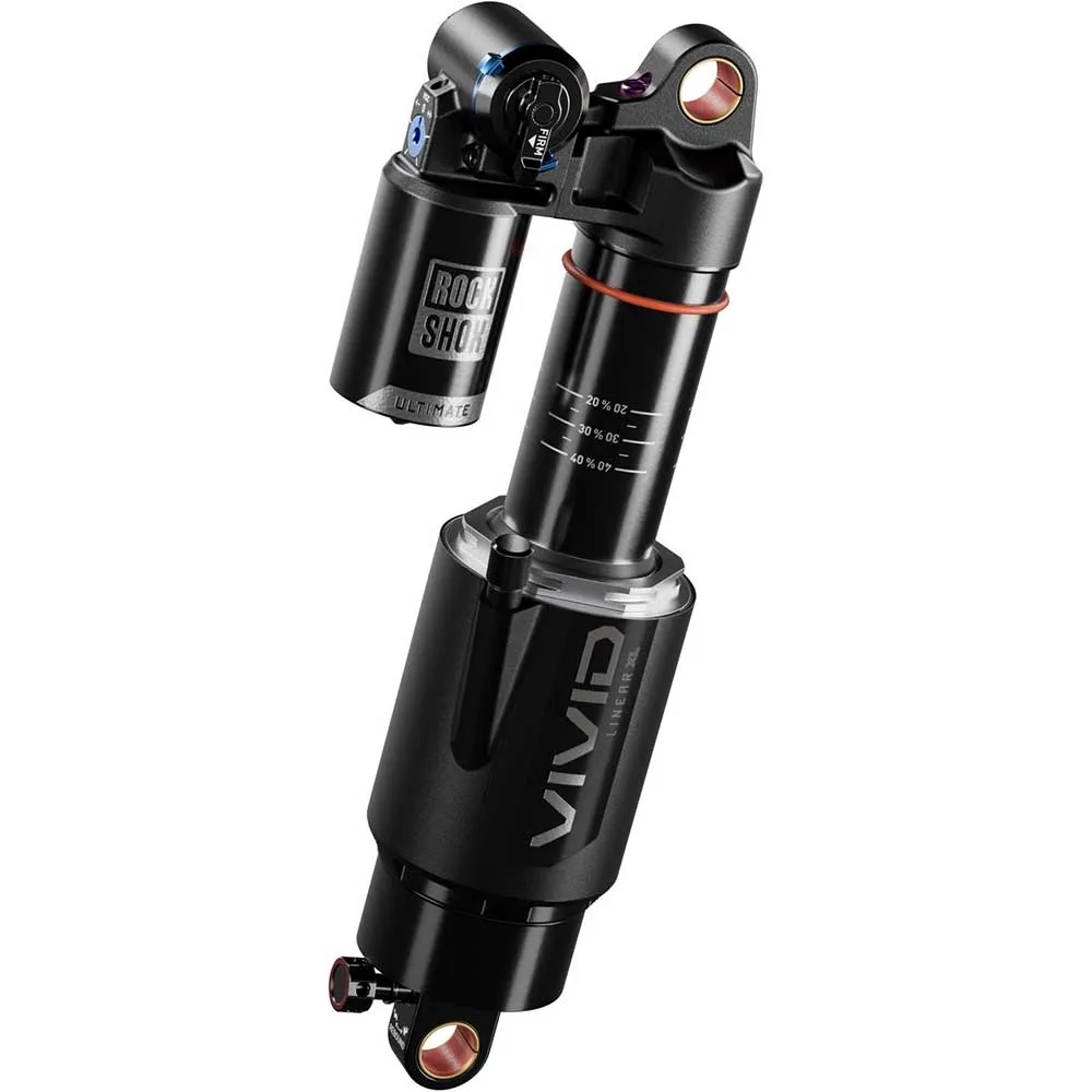 RockShox Vivid Ultimate RC2T Linear XL Air 2 Tokens Reb55/Comp34 Lockout 25 Adj HydB/O 90 Trunion D1-SBC Enduro 2020+ shock absorber