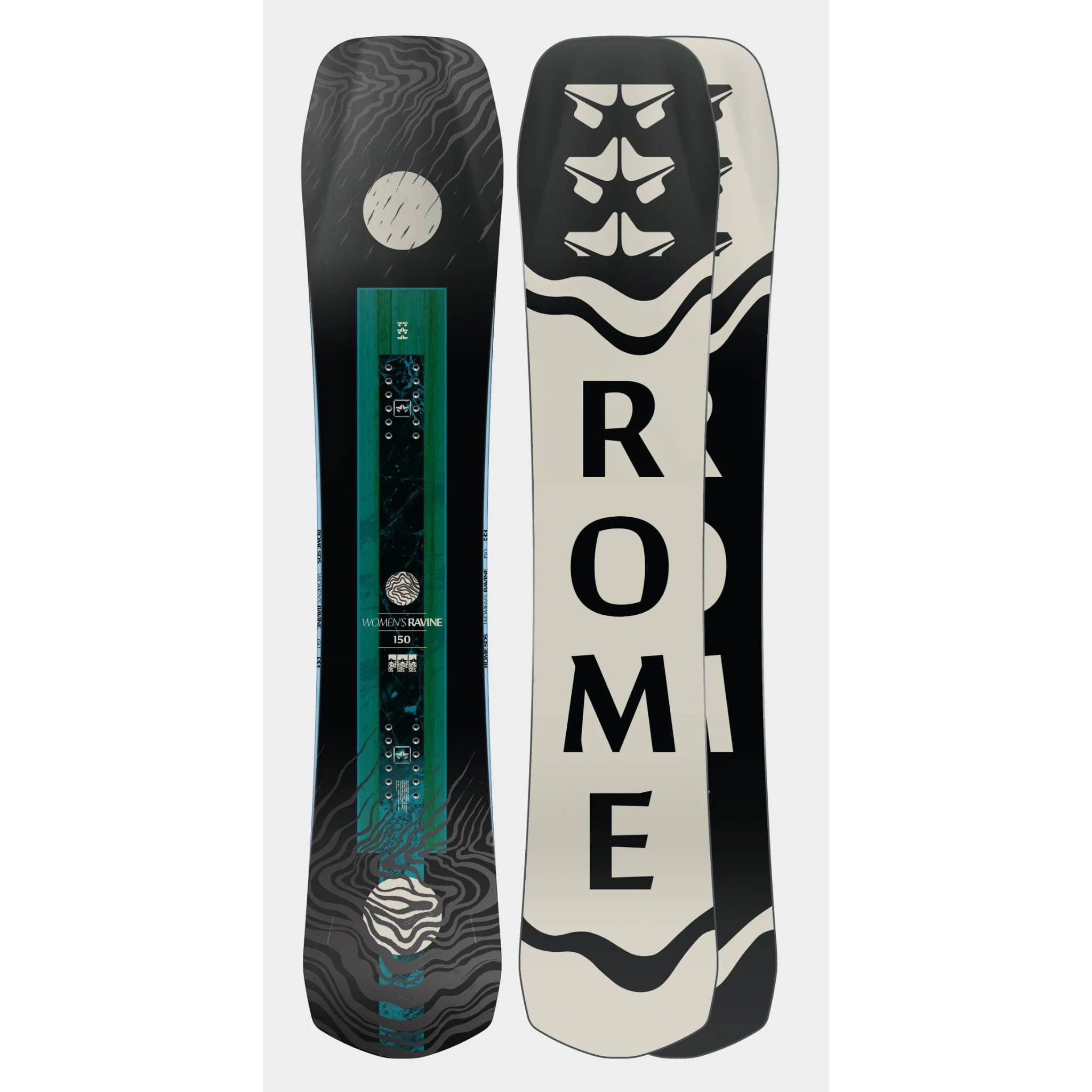 Rome Ravine Women's Snowboard 2024