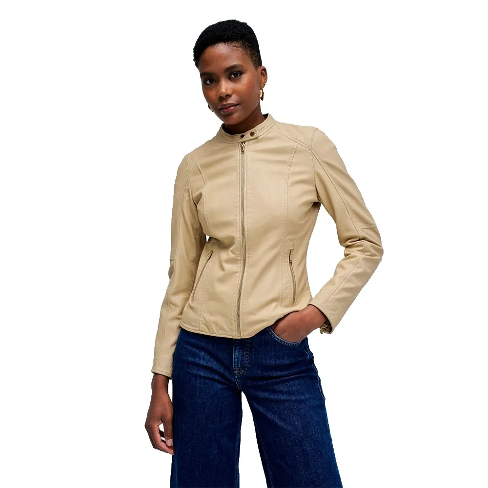 Salsa Jeans 21010383 Slim Fit leather jacket