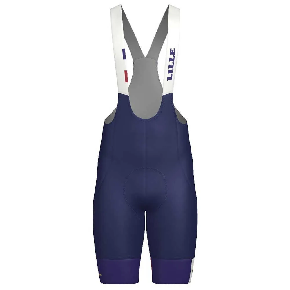 Santini TDF Grand Depart Lille 2025 bib shorts