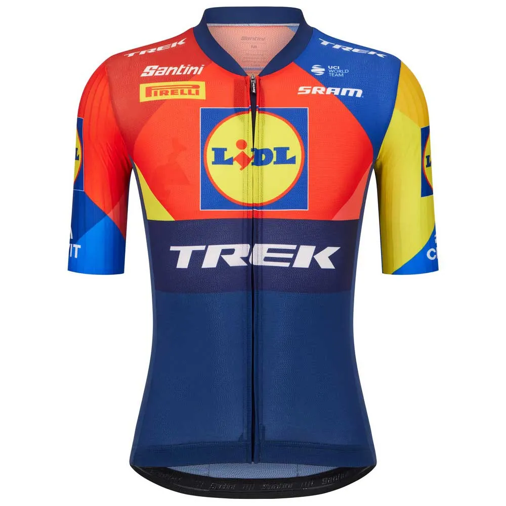 Santini Team Aero LIDL-Trek 2025 short sleeve jersey