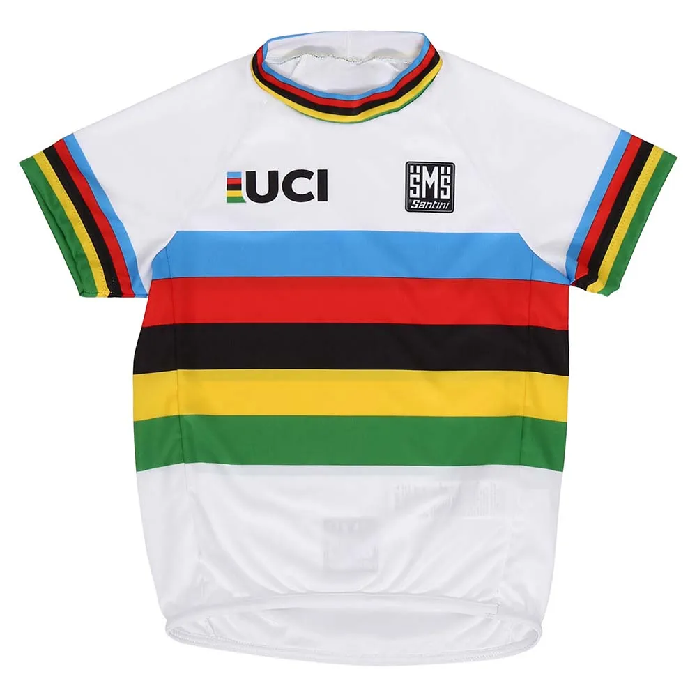 Santini UCI World Champion short sleeve T-shirt