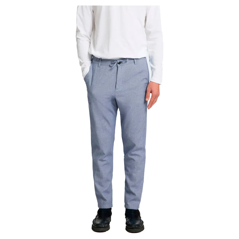 Selected 172 Brody Slim Tapered Fit Linen chino pants