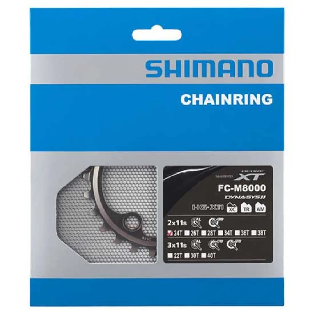Shimano M8000 24t 64 BCD chainring