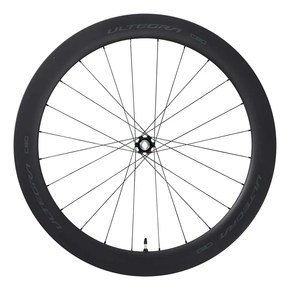 Shimano Ultegra R8170 C60 CL Disc Carbon Tubeless road front wheel