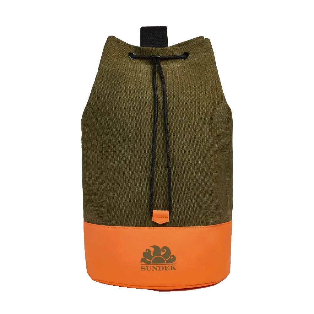 Sundek Cotton shoulder with contrasting colours bag