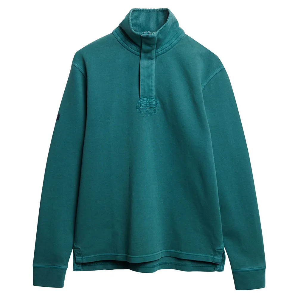 Superdry Cotton Classic Pique Henley sweatshirt