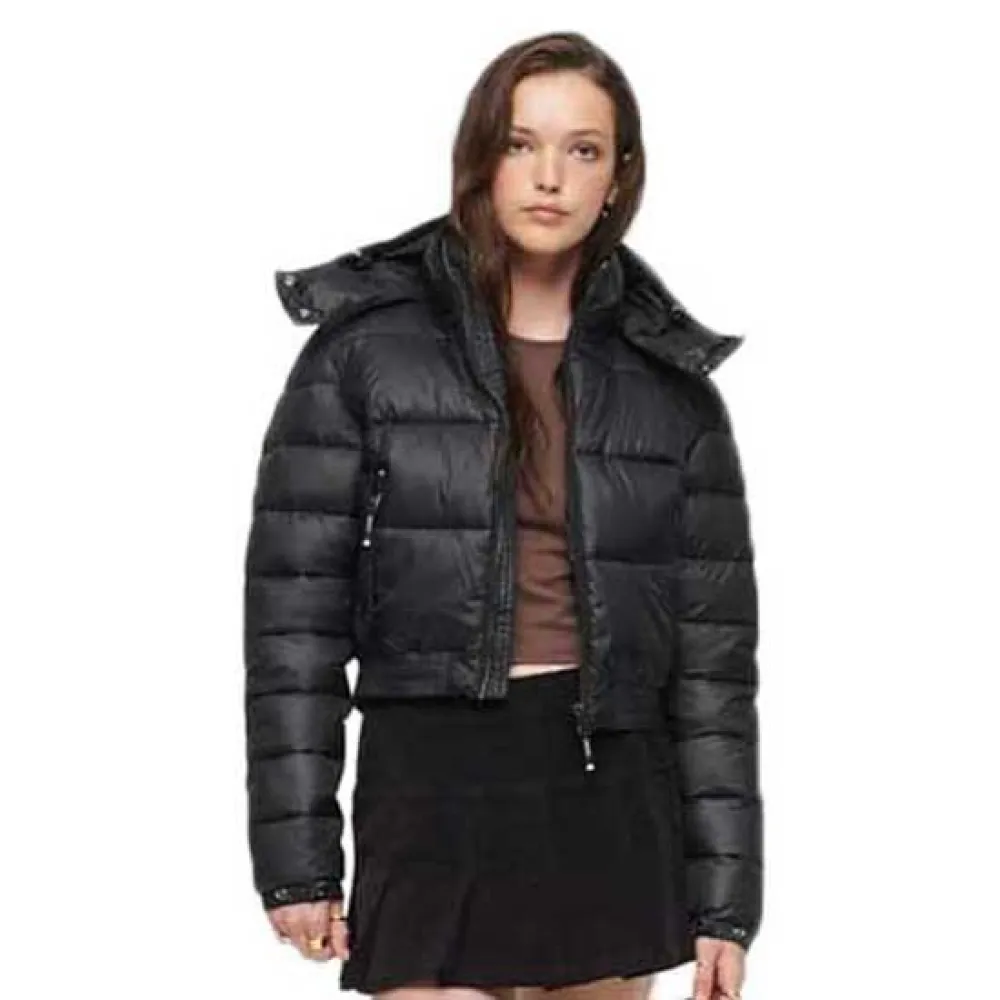 Superdry Crop Fuji puffer jacket