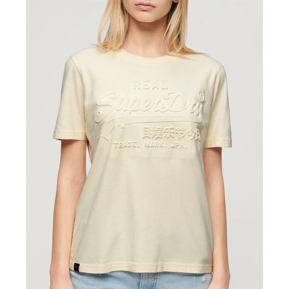 Superdry Embossed Vl Relaxed short sleeve T-shirt