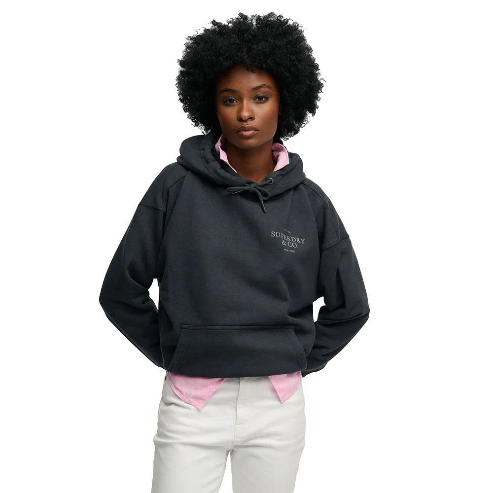Superdry Luxe Casual Relaxed hoodie