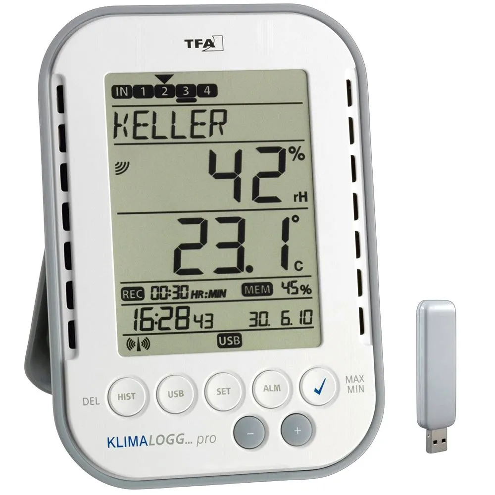 Tfa Dostmann 30.3039 Klimalogg Pro weather station