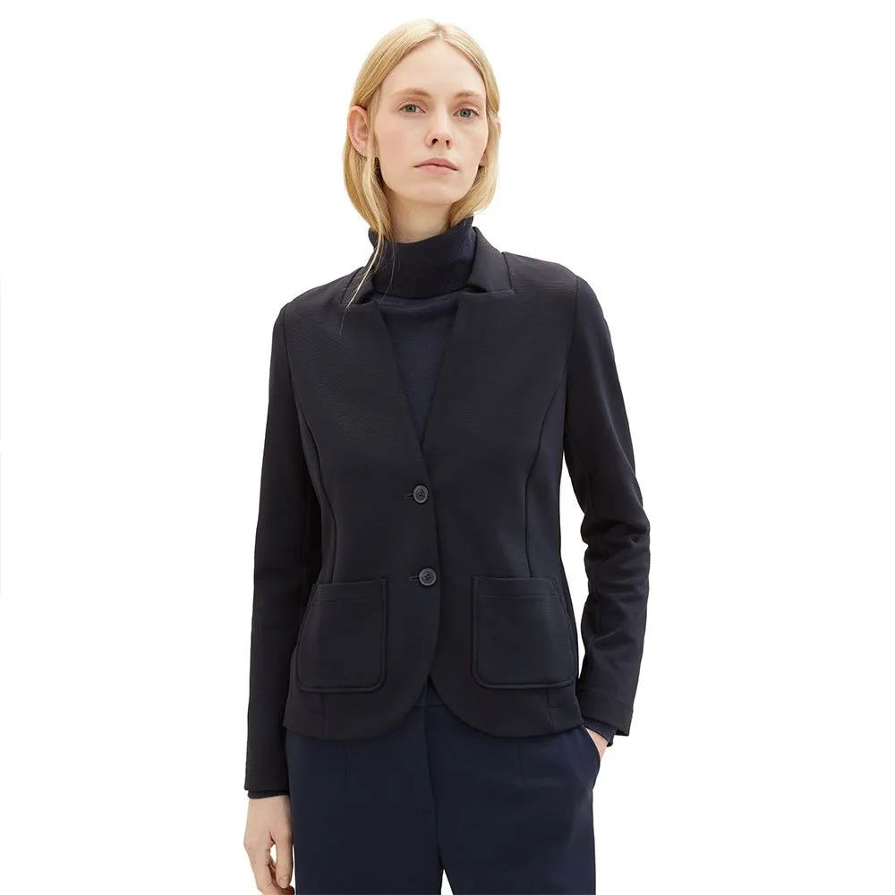 Tom Tailor 1038703 Ottoman Structure blazer
