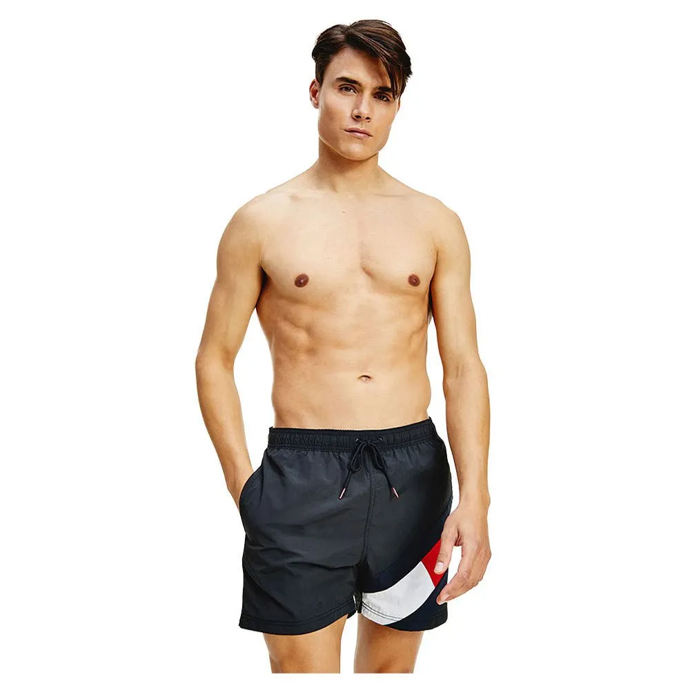 Tommy Hilfiger Colour Blocked Slim Fit Mid swimming shorts