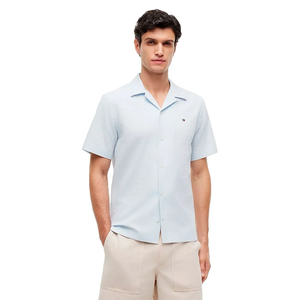 Tommy Hilfiger Dobby Linen short sleeve shirt