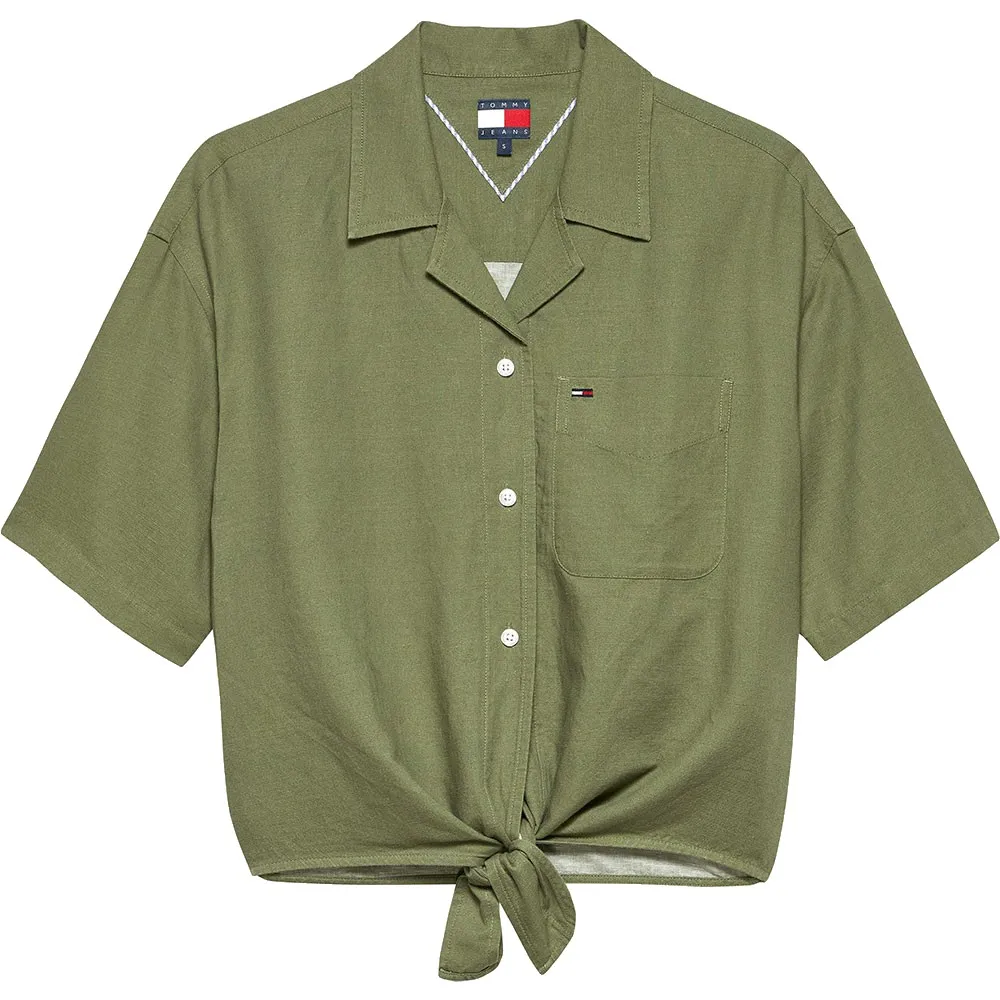 Tommy Jeans DW0DW22210 Linen short sleeve shirt