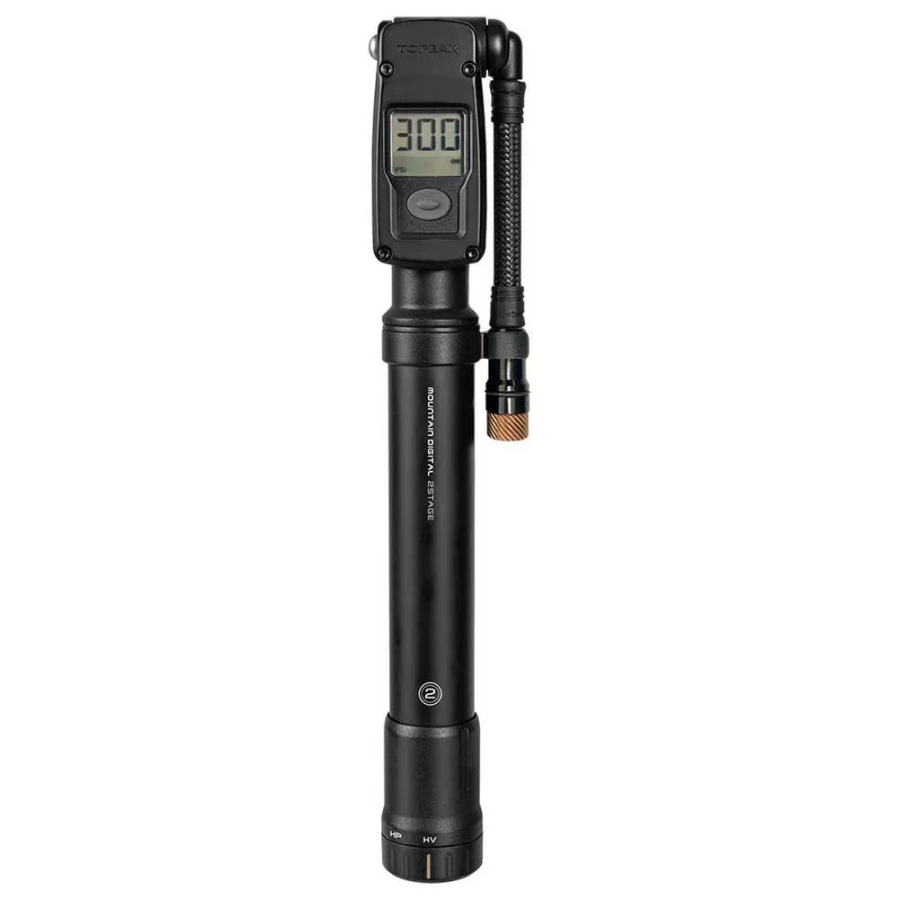 Topeak Mountain Digital 2 Stage mini pump