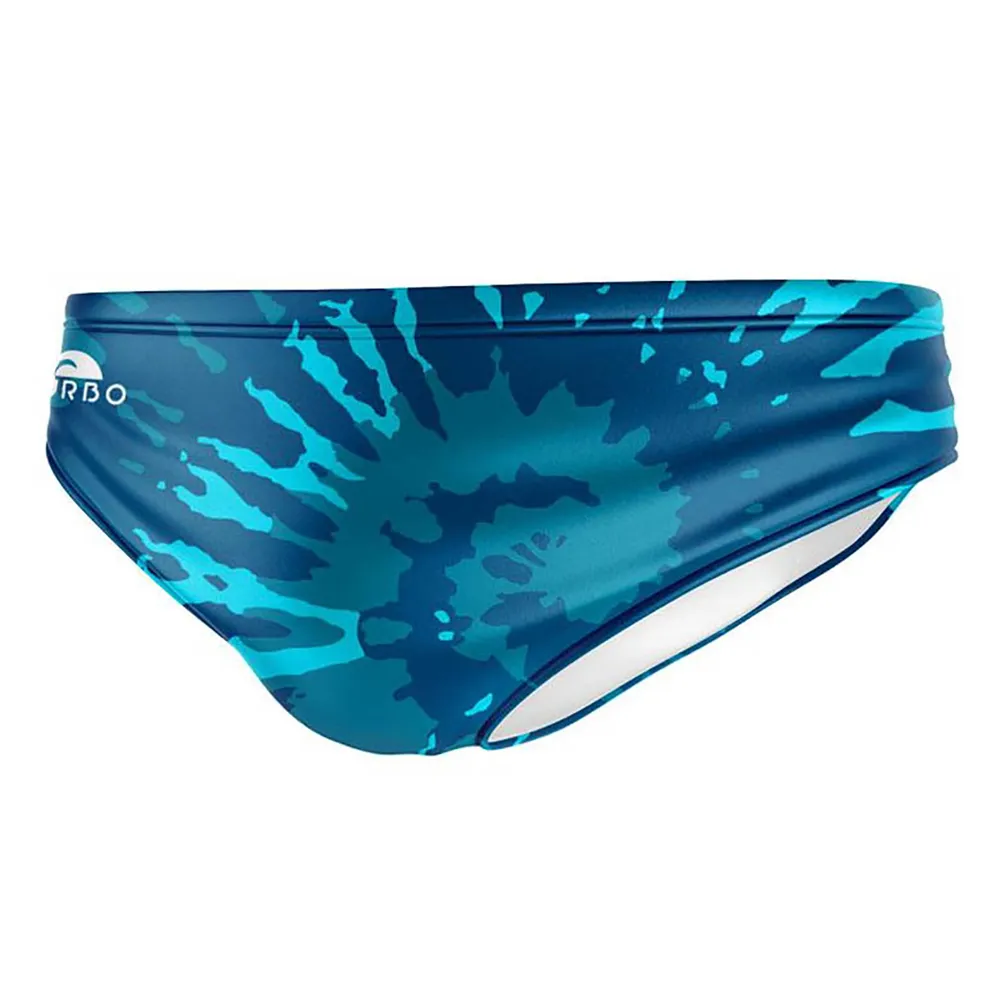 Turbo Khaki Tie Dye swimming brief