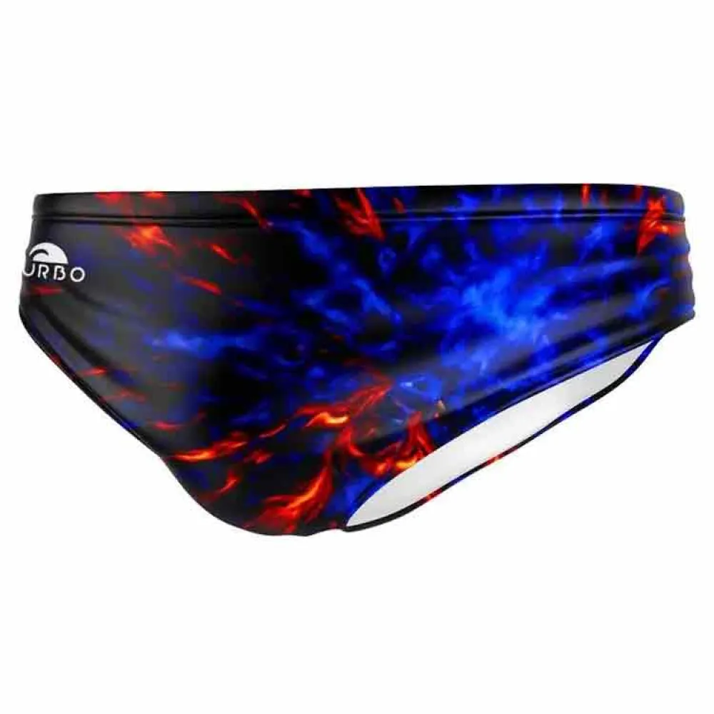 Turbo Red Blue Fire swimming brief