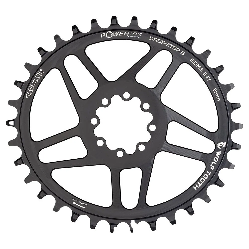 Wolf Tooth Sram 8B DM 3 mm Offset oval chainring