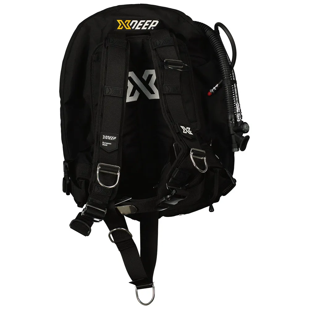 xDeep Zeos 38 Deluxe aluminium backplate S weight pockets Wing