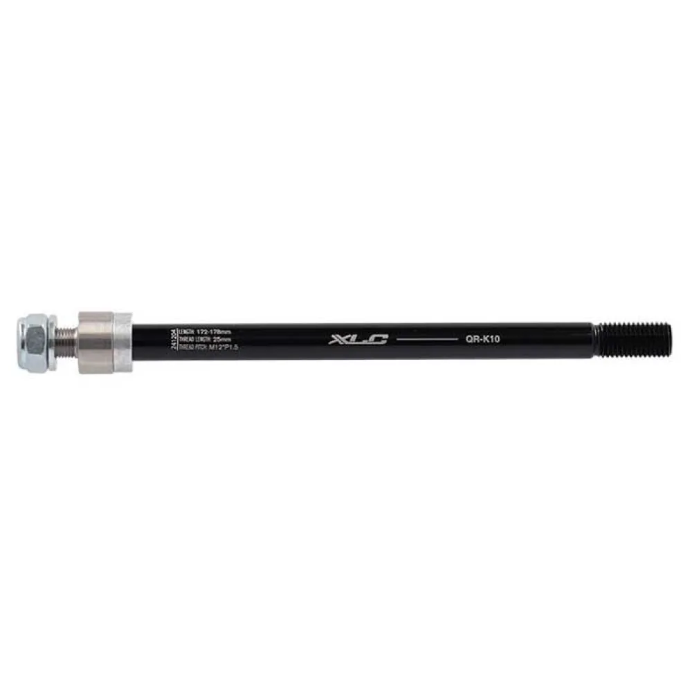 XLC QR-K10 M12 x 1.5 172-178 Shimano 142/148 through axle